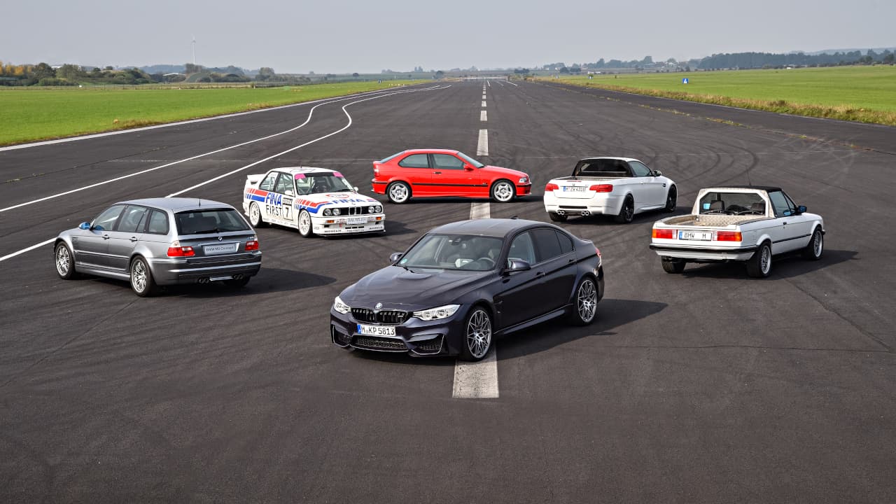 BMW M Car Lineup
