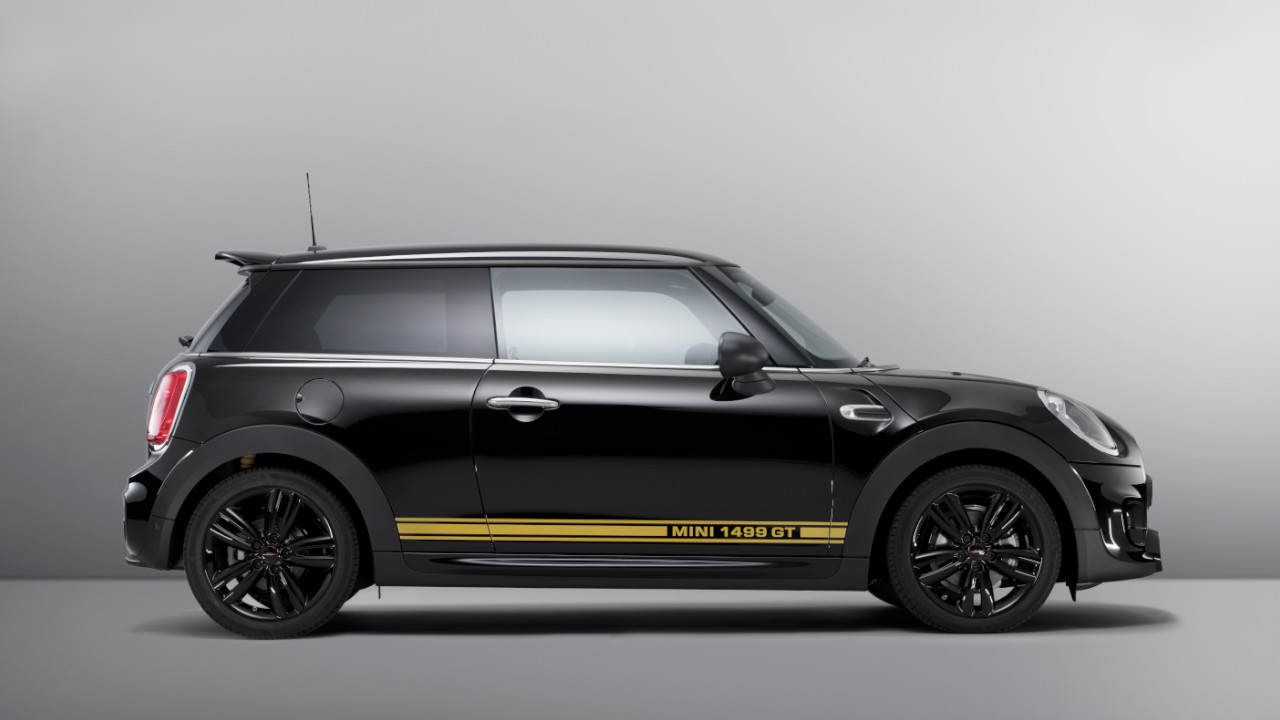 Black MINI 1499 GT Exterior Side Static