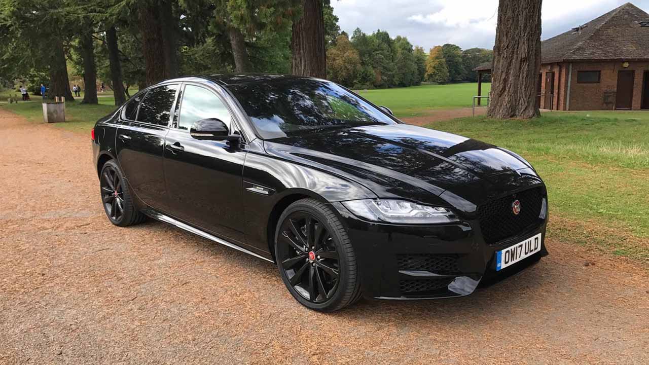 Black Jaguar XF