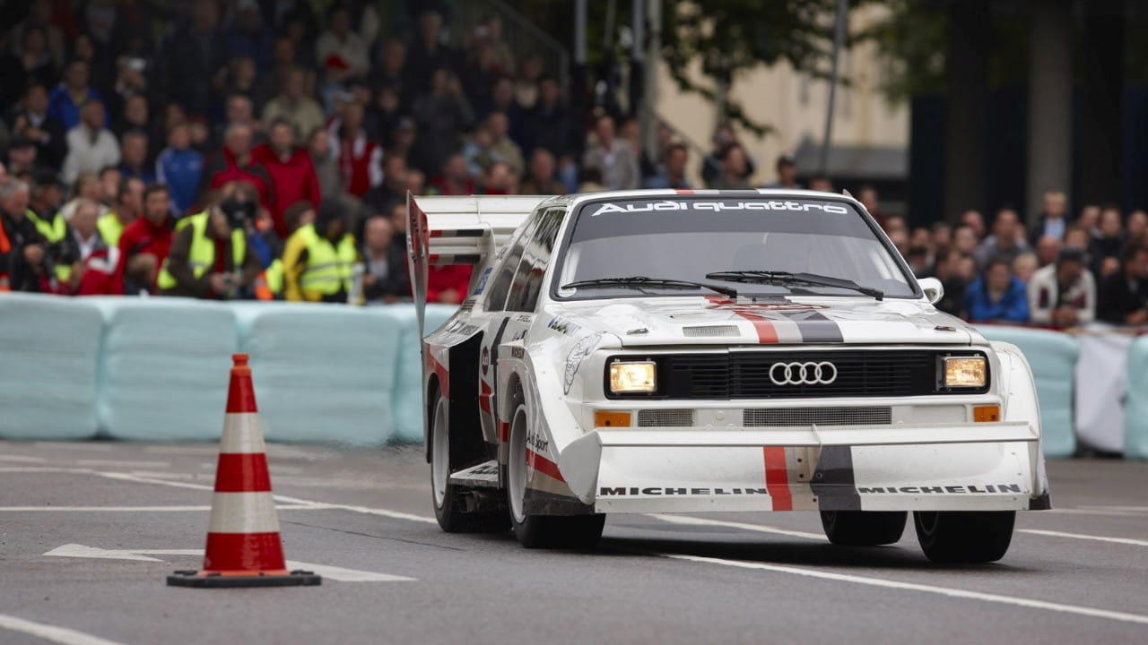 Audi Quattro Exterior Front Driving
