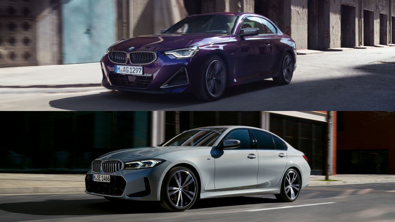 BMW 2 Series and BMW 3 Series