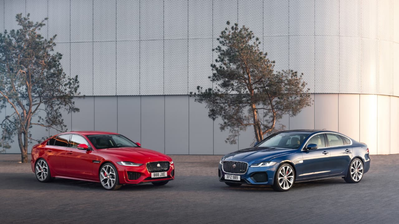 Jaguar XE and XF