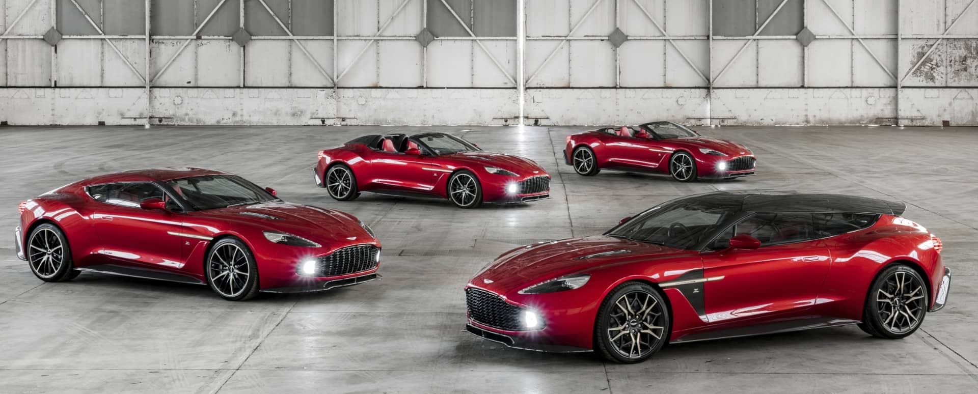 Aston Martin Vanquish Zagato Family 