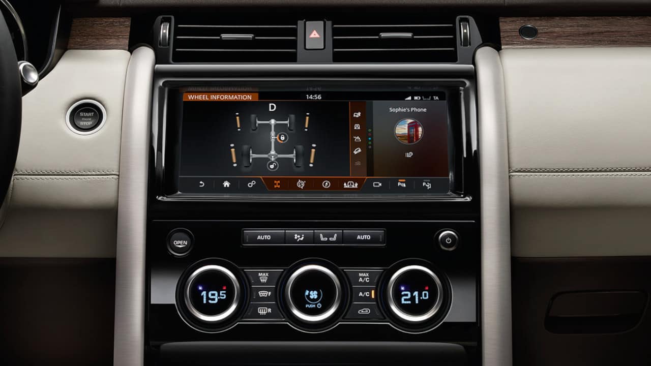Land Rover InControl Vehicle Information