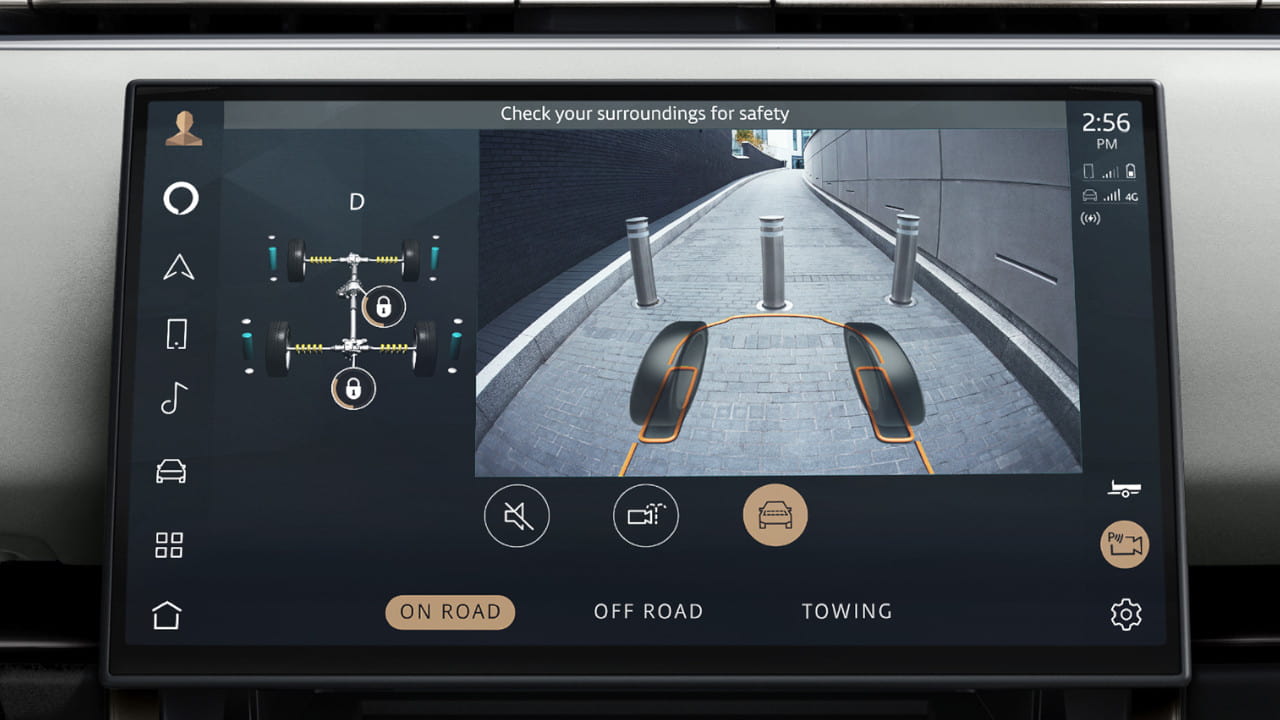 Range Rover Sport Pivi Pro Display