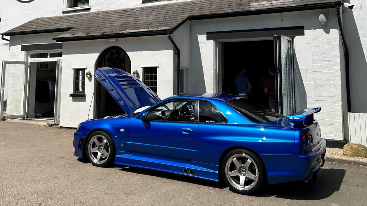 Nissan Skyline R34 GT-R at Caffeine and Machine