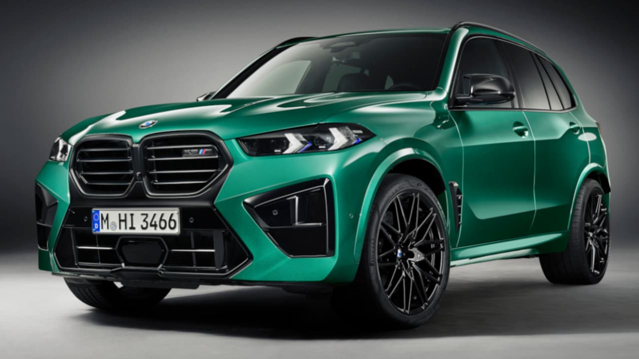 BMW X5 M Competition in Isle of Man Green