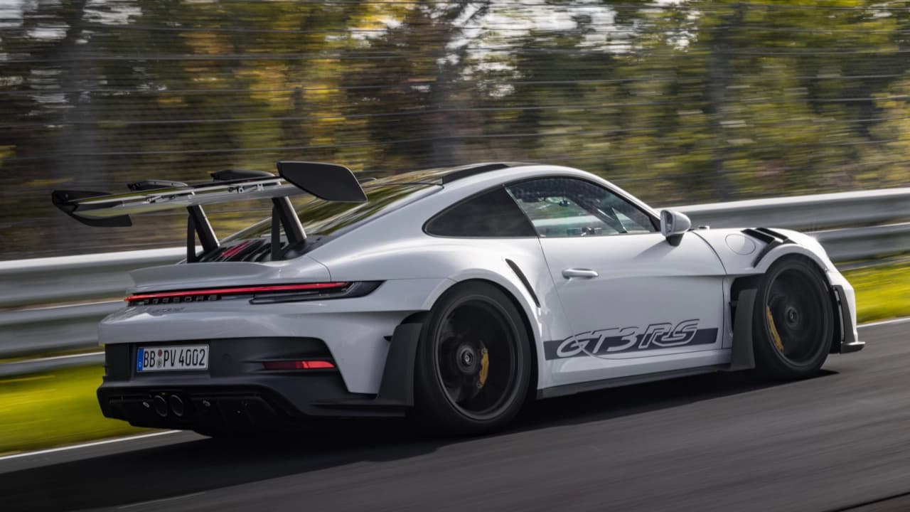 Porsche 911 GT3 RS on the Nurburgring