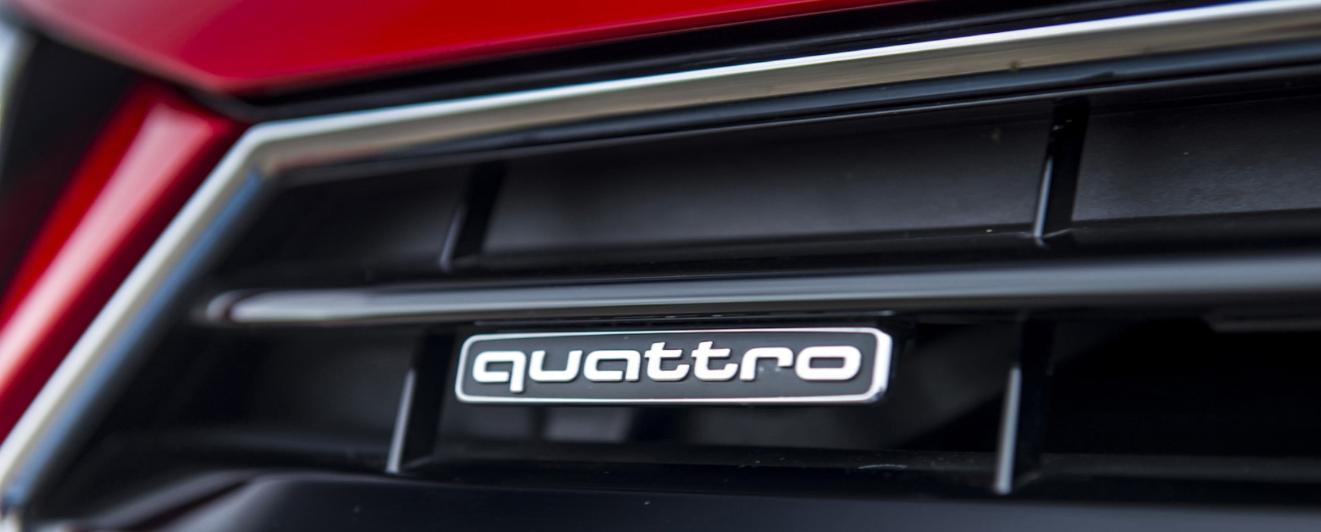 Audi Quattro Badge on Grille