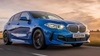 BMW 1 Series M Sport in Blue Driving 