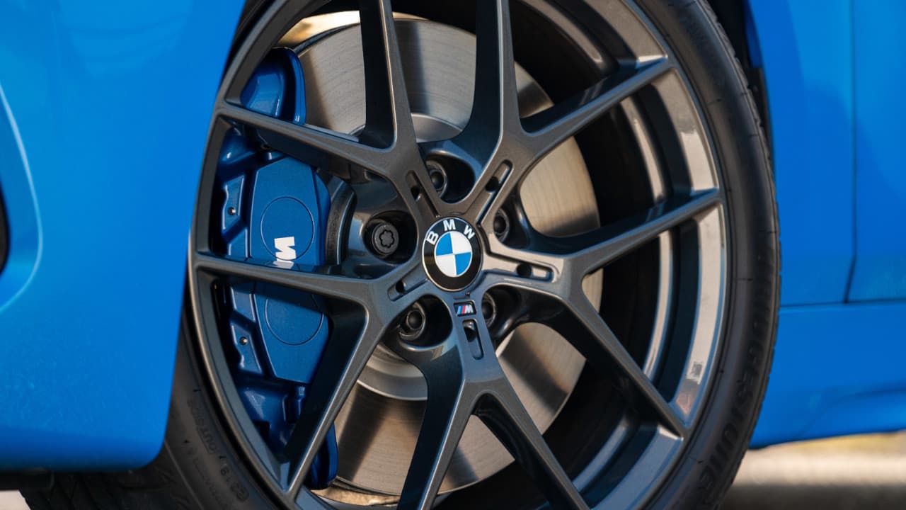 BMW 1 Series M Sport Wheel Detail Close Up