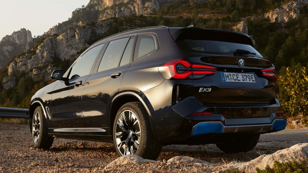 BMW ix3 M Sport Rear Static Angle
