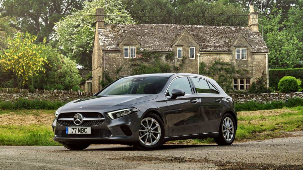 Black Mercedes-Benz A-Class