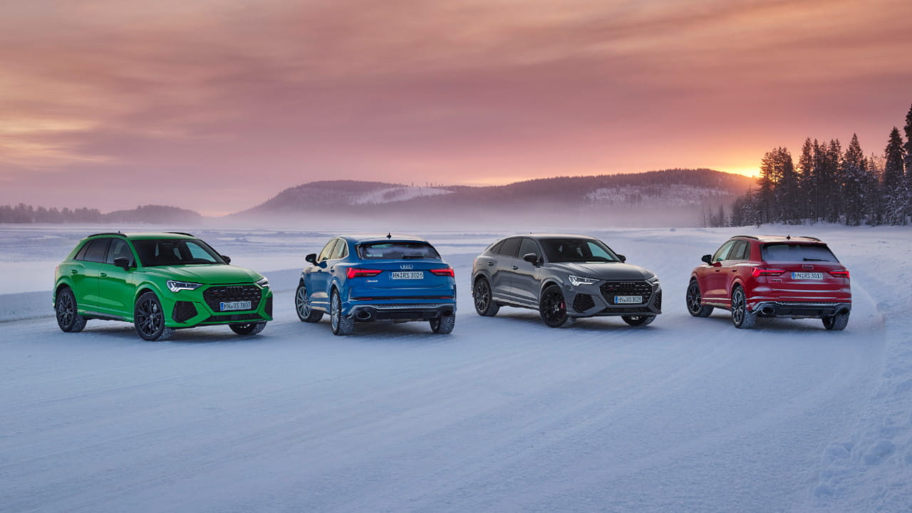 Audi RS 3 Versions Group Shot