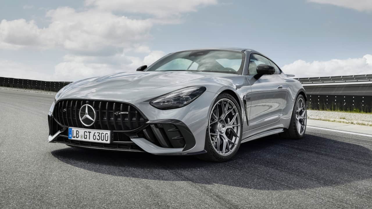Mercedes-AMG GT Parked on Track