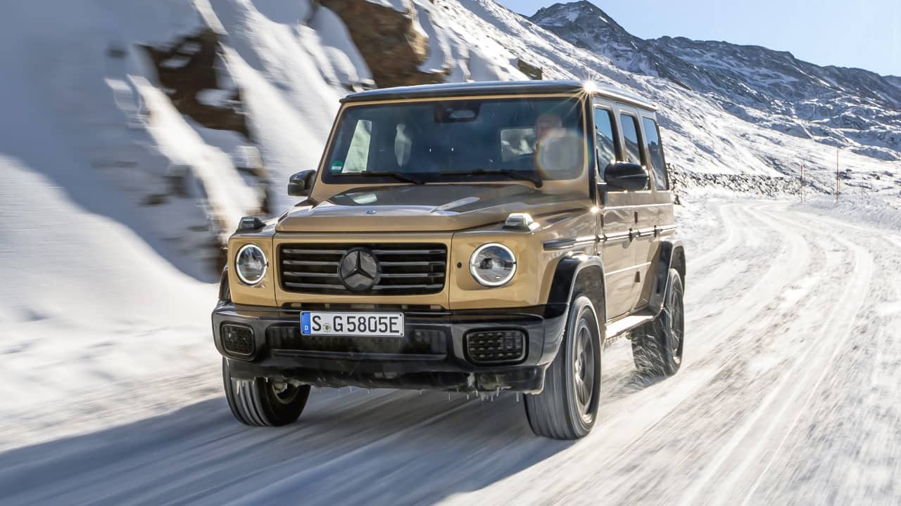 Mercedes-Benz G-Class in Snow