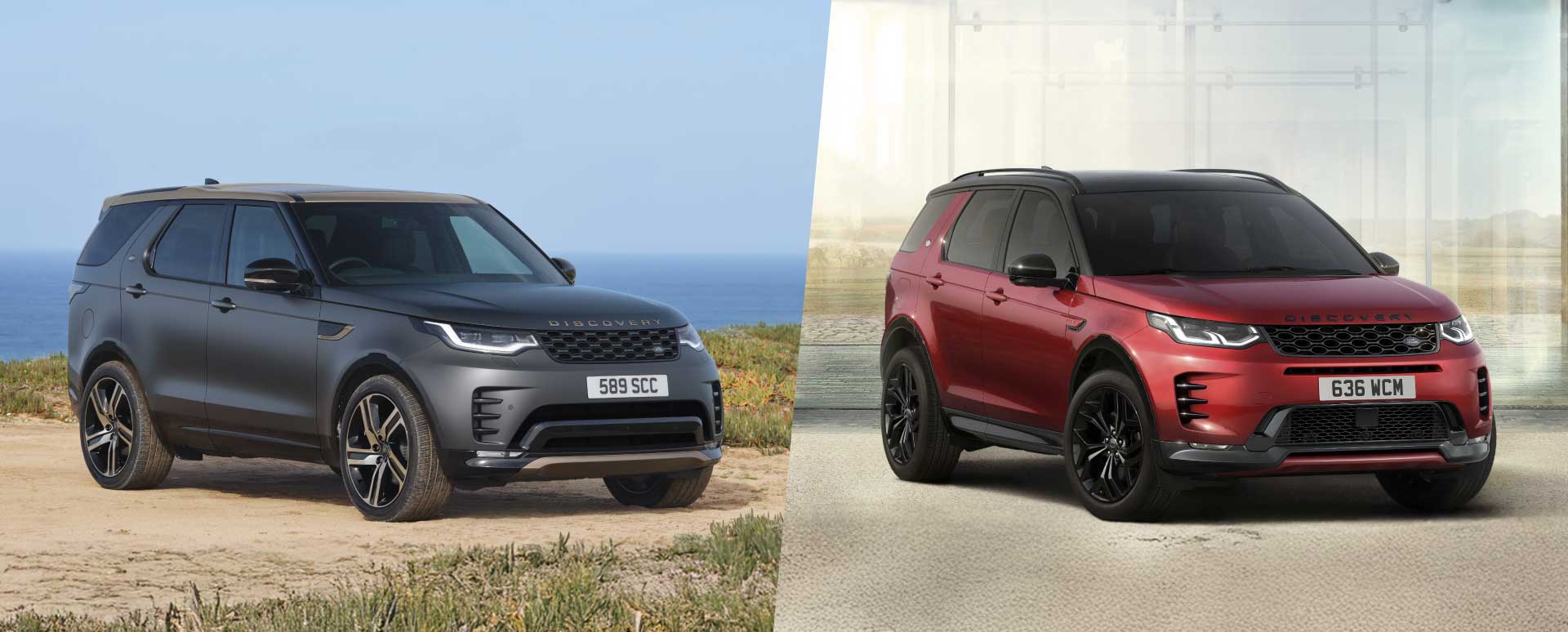 Land Rover Discovery vs Land Rover Discovery Sport