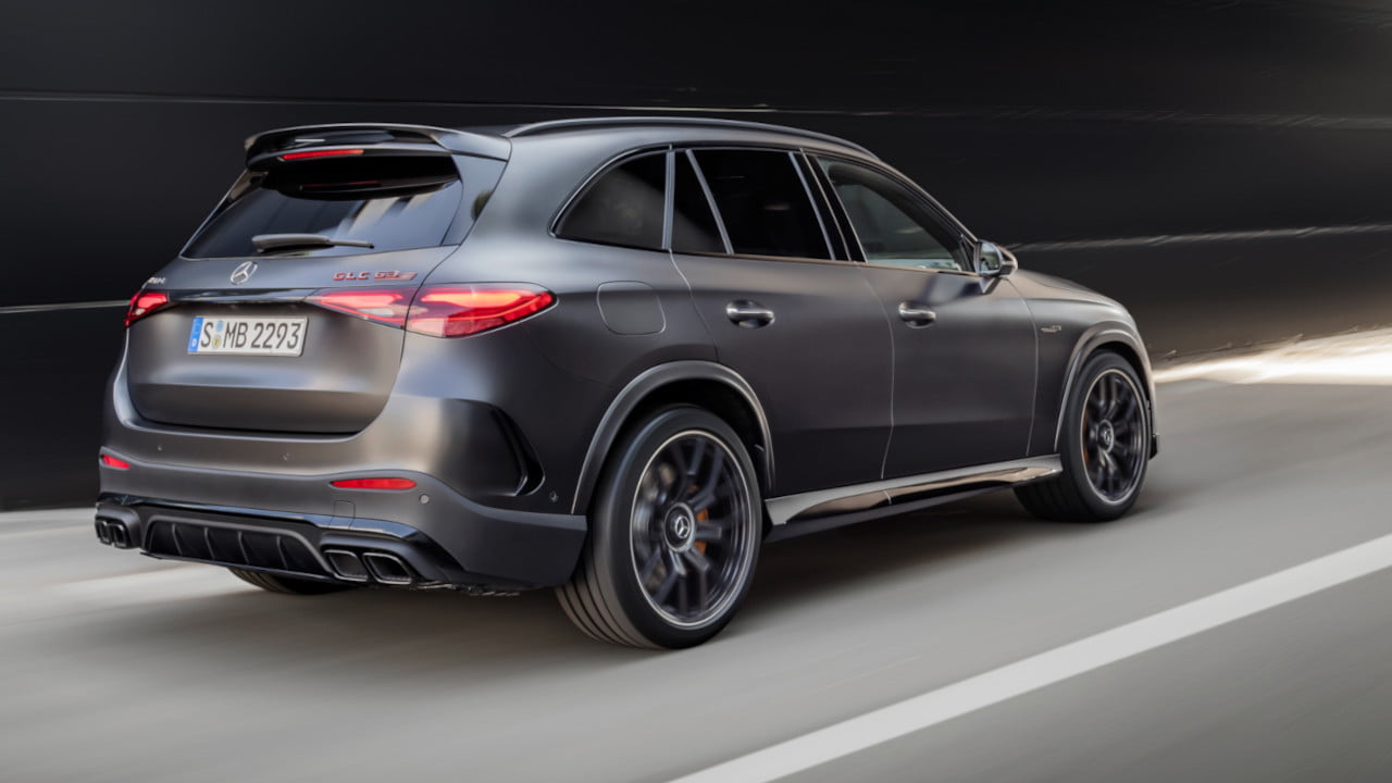 Mercedes-AMG GLC 63 in Matte Black