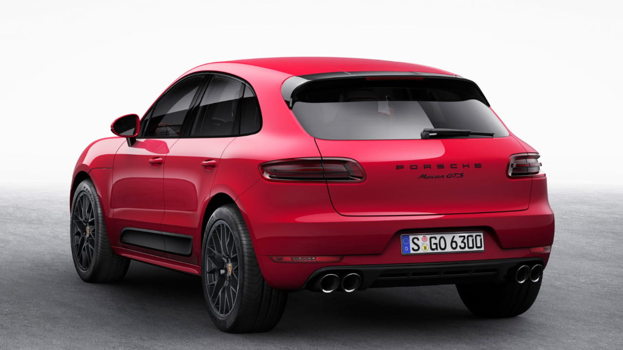 Porsche Macan GTS First Generation in Red
