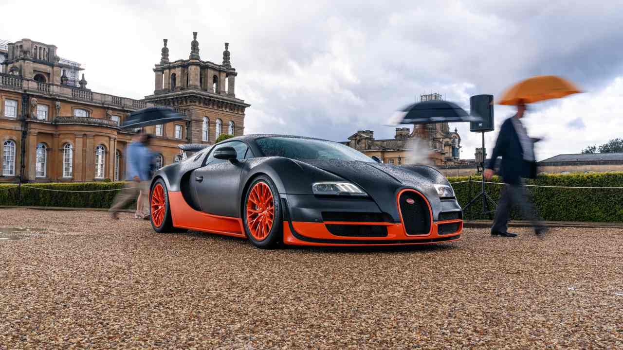 Bugatti Veyron SuperSport Exterior Rear at Blenheim Palace