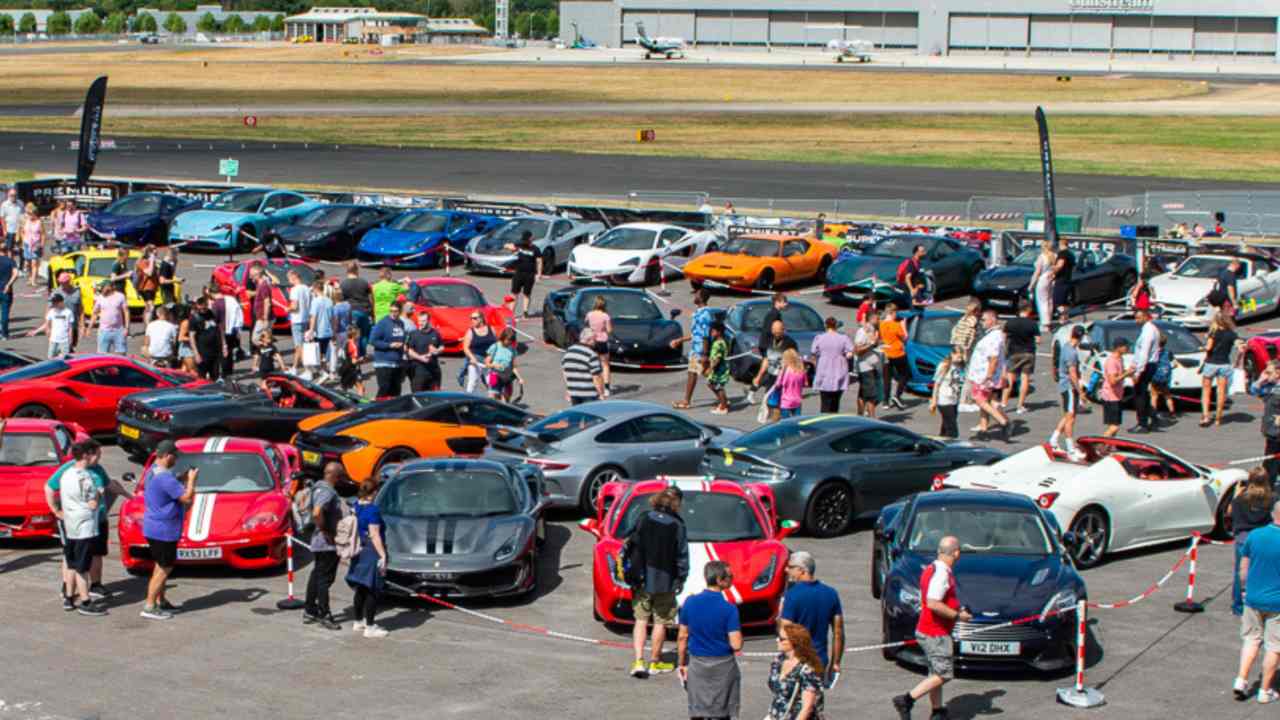 The Supercar Paddock at The British Motor Show