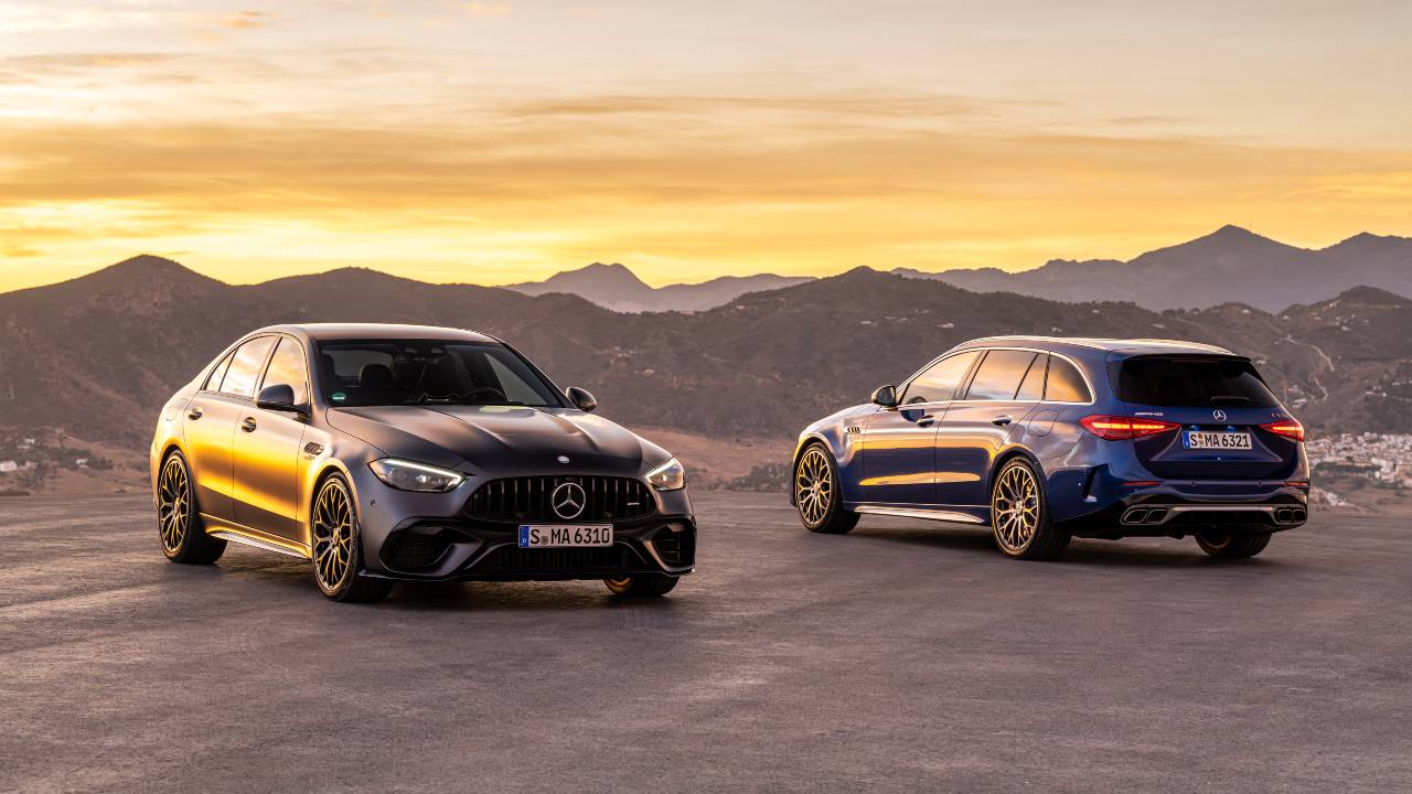 Mercedes-AMG C63 Estate and Saloon Static