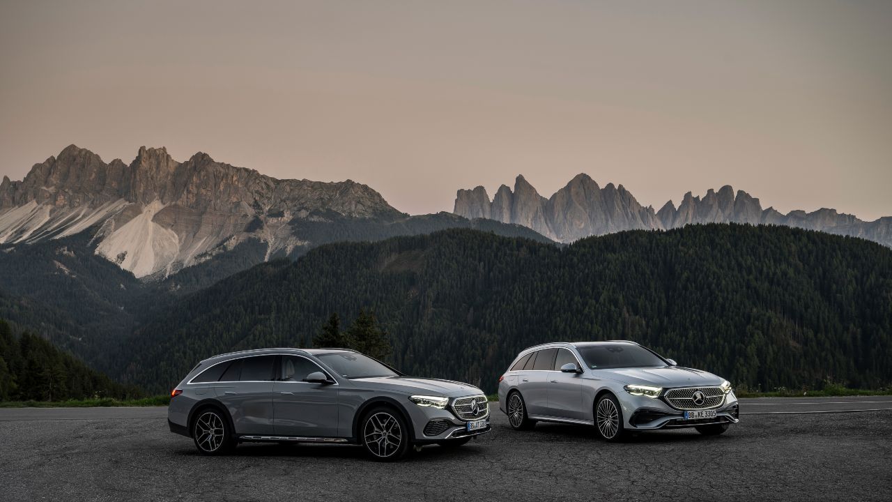 Mercedes-Benz E-Class Duo in Mountainous Region