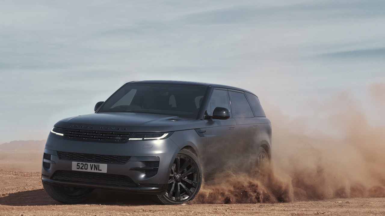 Land Rover Range Rover Sport front end number plate