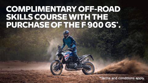 BMW Motorrad F 900 GS On Dirt Track