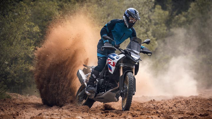 BMW Motorrad F 900 GS On Dirt Track