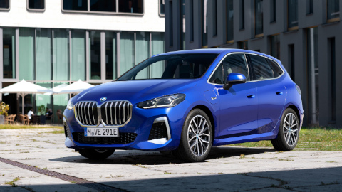 Blue BMW 2 Series Active Tourer Static Exterior
