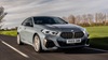 Grey BMW 2 Series Gran Coupe M235i Driving on a Country Road during an Overcast Day