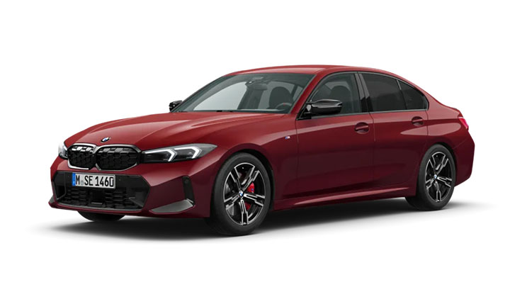 Red BMW M340i xDrive