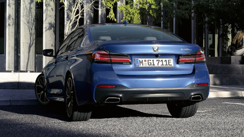 BMW 5 Series Rear