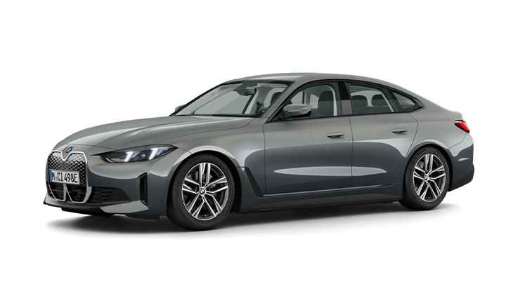 Grey BMW i4 Sport
