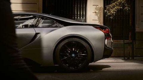 BMW i8 Side, Rear