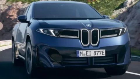 BMW iX3 Dynamic Driving Front