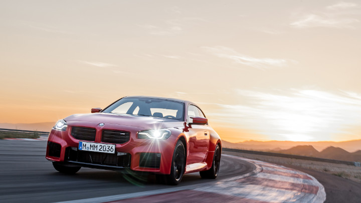 Red BMW M2 Exterior Front