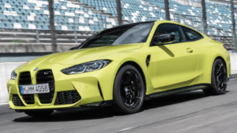 BMW M4 Competition Track Front