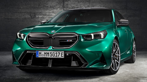 BMW M5 Front Hero