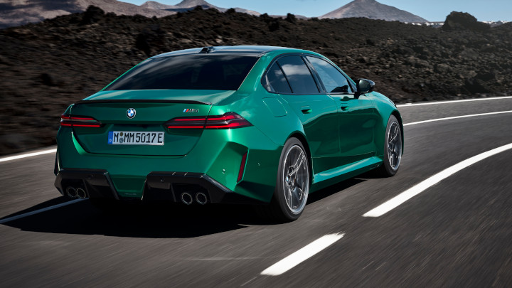 BMW Rear Angle Driving