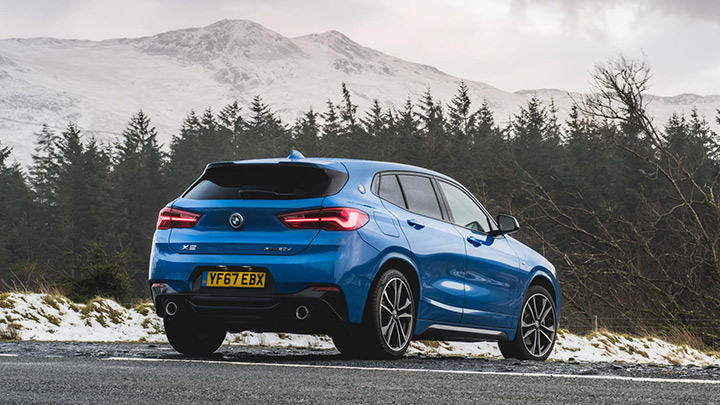 BMW X2 Exterior, Rear
