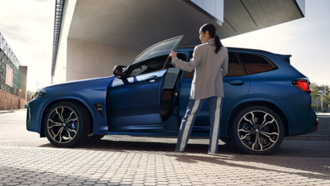 BMW X3 M Competition Side