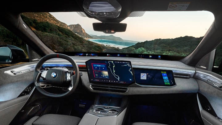 BMW X5 interior dashboard