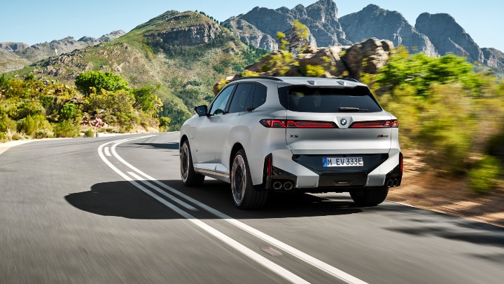BMW X5 rear driving