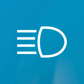 BMW High Beam Warning Light