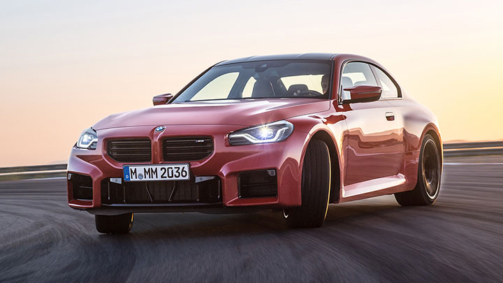 BMW M2 in Red