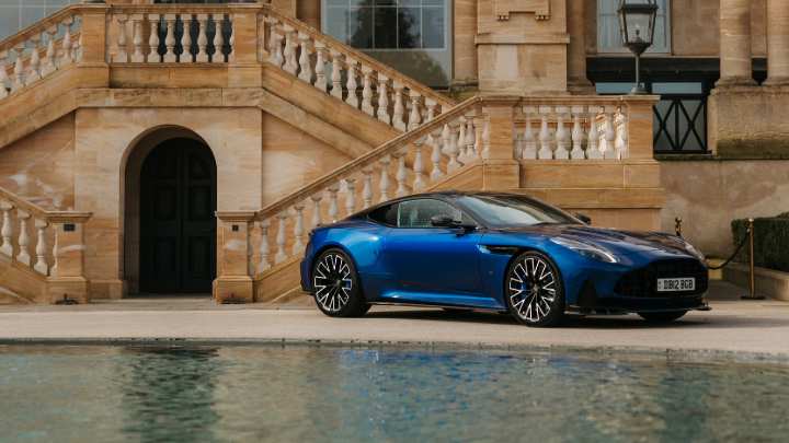 Aston Martin DB11 S Outside Stately Home