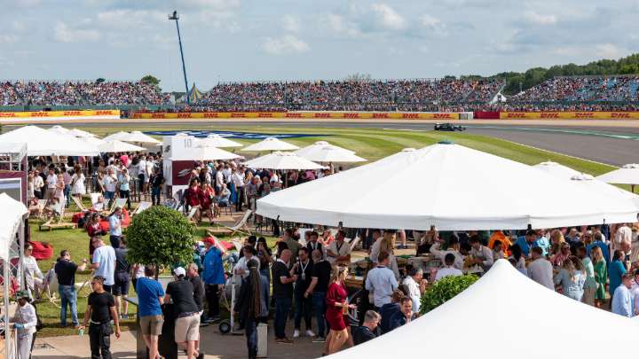 Formula 1 British Grand Prix Marquees Tracksidea