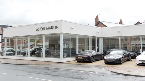 Aston Martin Wilmslow Outside